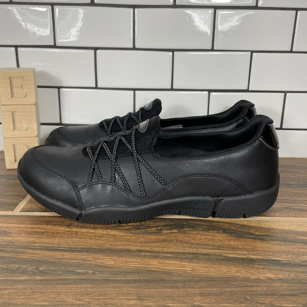 Skechers Be-Lux Self Assured Women's Size 7.5 Shoes Black Comfort Slip On